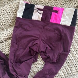 Lululemon speed tight in plum